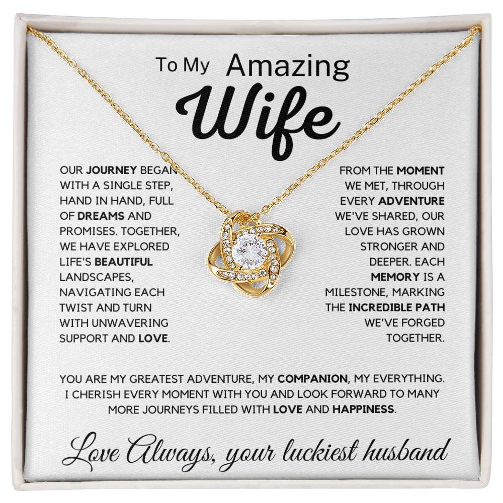 To My Amazing Wife - Journey Filled With Love