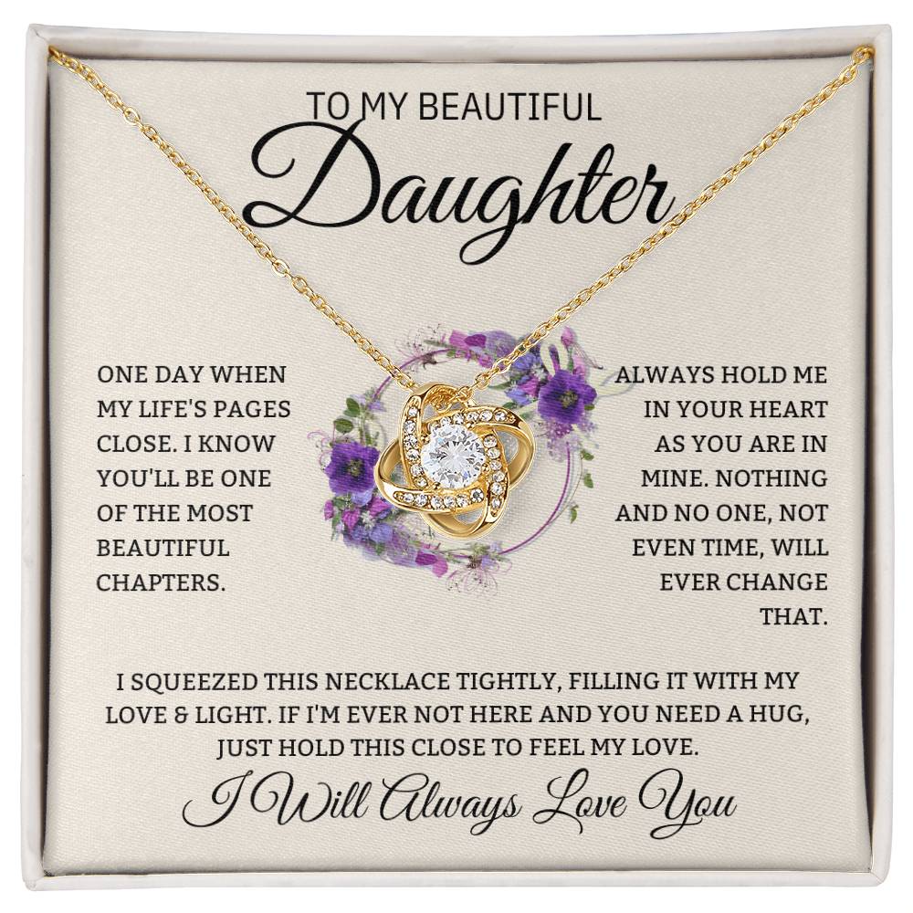 To My Beautiful Daughter - Always Hold Me In Your Heart